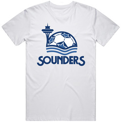 Seattle Sounders Fc United Soccer League Usl1 Retro Team Logo T Shirt