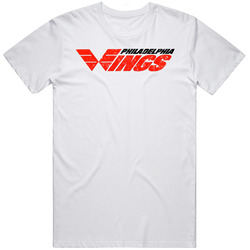 Philadelphia Wings National Lacrosse League Retro Team Logo T Shirt