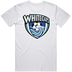 Vancouver Whitecaps Fc United Soccer League Usl1 Retro Team Logo T Shi