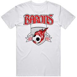South Jersey Barons Fc United Soccer League Usl2 Retro Team Logo T Shi