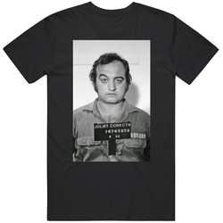 John Belushi Celebrity Mugshot Blues Brothers T Shirt