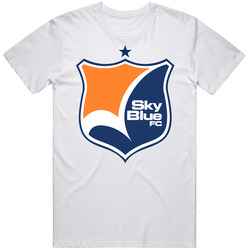 Sky Blue Fc Women's Professional Soccer League Team Logo T Shirt