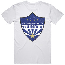 Arizona Thunder World Indoor Soccer League Team Logo T Shirt