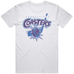 Connecticut Coasters Roller Hockey International League Retro Sports T
