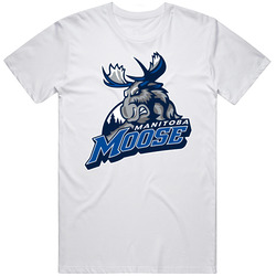 Manitoba Moose International Hockey League Ihl Retro Sports Team Logo 