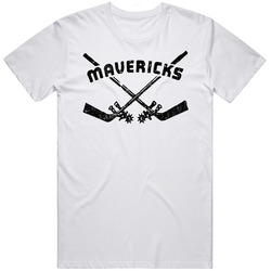 Denver Mavericks International Hockey League Ihl Retro Sports Team Log