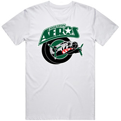 Houston Aeros International Hockey League Ihl Retro Sports Team Logo T