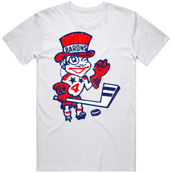 Marion Barons International Hockey League Ihl Retro Sports Team Logo T