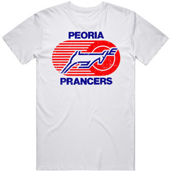 Peoria Prancers International Hockey League Ihl Retro Sports Team Logo