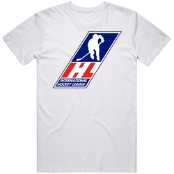 International Hockey League Ihl Retro Sports Logo T Shirt