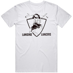 Lansing Lancers International Hockey League Ihl Retro Sports Team Logo