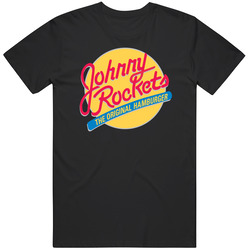 Johnny Rockets The Original Hamburger Los Angeles Restaurant T Shirt