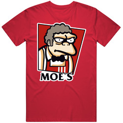 Moe's The Simpsons Kfc Mashup Cartoon Tv Show Foodie Fast Food Fa