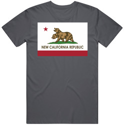 New California Republic Flag Fallout Video Game Fan T Shirt