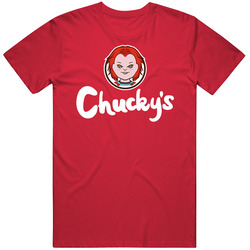 Chucky's Wendy's Parody Logo Horror Movie Fast Food Fan Mash
