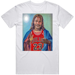Jordan Black Jesus Chicago Basketball Legend Fan T Shirt