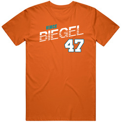 Vince Biegel 47 Favorite Player Miami Football Fan T Shirt