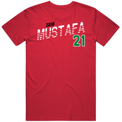 Zaid Mustafa Jordan Olympic Athlete T Shirt