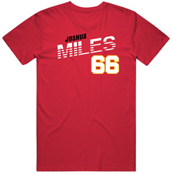 Joshua Miles 66 Favorite Player Arizona Football Fan T Shirt