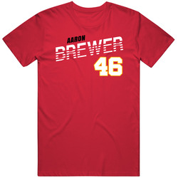 Aaron Brewer 46 Favorite Player Arizona Football Fan T Shirt