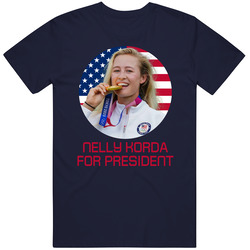 Nelly Korda For President United States Usa Olympic Athlete T Shirt