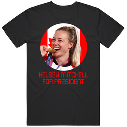 Kelsey Mitchell For President Canada Olympic Athlete T Shirt