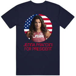 Jenna Prandini For President United States Usa Olympic Athlete T Shirt