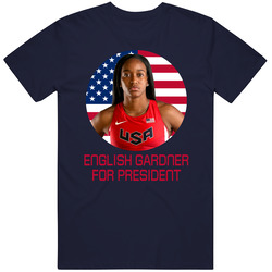 English Gardner For President United States Usa Olympic Athlete T Shir