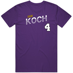 Sam Koch 4 Favorite Player Baltimore Football Fan T Shirt