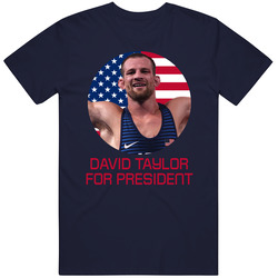 David Taylor For President United States Usa Olympic Athlete T Shirt