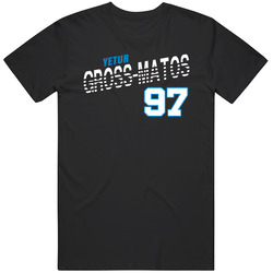 Yetur Gross-matos 97 Favorite Player Carolina Football Fan T Shirt