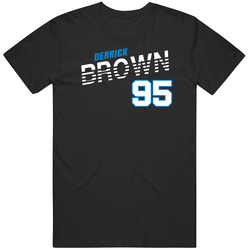Derrick Brown 95 Favorite Player Carolina Football Fan T Shirt
