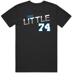 Greg Little 74 Favorite Player Carolina Football Fan T Shirt