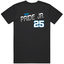 Troy Pride Jr 25 Favorite Player Carolina Football Fan T Shirt