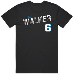 Pj Walker 6 Favorite Player Carolina Football Fan T Shirt