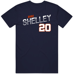 Duke Shelley 20 Favorite Player Chicago Football Fan T Shirt