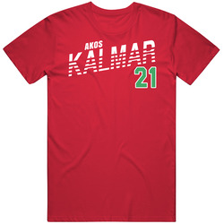 Akos Kalmar Hungary Olympic Athlete T Shirt