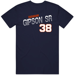 Tashaun Gipson Sr 38 Favorite Player Chicago Football Fan T Shirt
