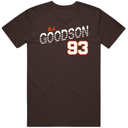 B J Goodson 93 Favorite Player Cleveland Football Fan T Shirt