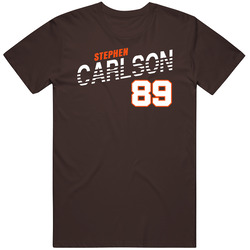 Stephen Carlson 89 Favorite Player Cleveland Football Fan T Shirt