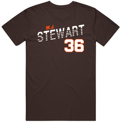 M J Stewart 36 Favorite Player Cleveland Football Fan T Shirt
