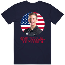 Kevin Mcdowell For President United States Usa Olympic Athlete T Shirt