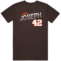 Karl Joseph 42 Favorite Player Cleveland Football Fan T Shirt