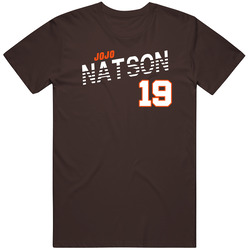 Jojo Natson 19 Favorite Player Cleveland Football Fan T Shirt