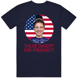Chloe Dygert For President United States Usa Olympic Athlete T Shirt