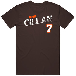 Jamie Gillan 7 Favorite Player Cleveland Football Fan T Shirt