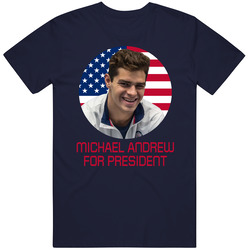 Michael Andrew For President United States Usa Olympic Athlete T Shirt