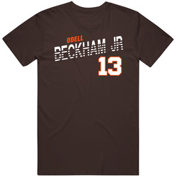 Odell Beckham Jr 13 Favorite Player Cleveland Football Fan T Shirt