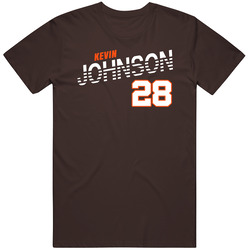 Kevin Johnson 28 Favorite Player Cleveland Football Fan T Shirt