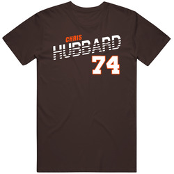 Chris Hubbard 74 Favorite Player Cleveland Football Fan T Shirt